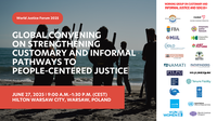 REFORMAR coanfitriã do Global Convening no World Justice Forum 2025